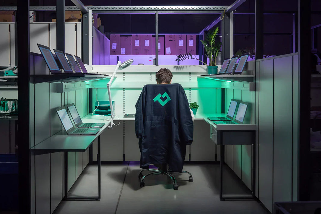 Techsavers Refurbishment-Zentrum: Der Ort, an dem Wunder geschehen.